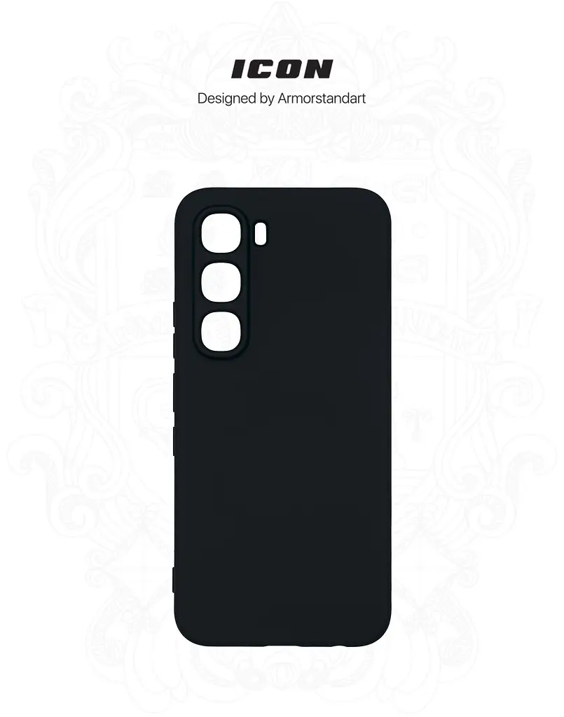 Чехол ArmorStandart ICON для Infinix Hot 60 Pro 4G Camera cover Black (ARM88672) - фото 3