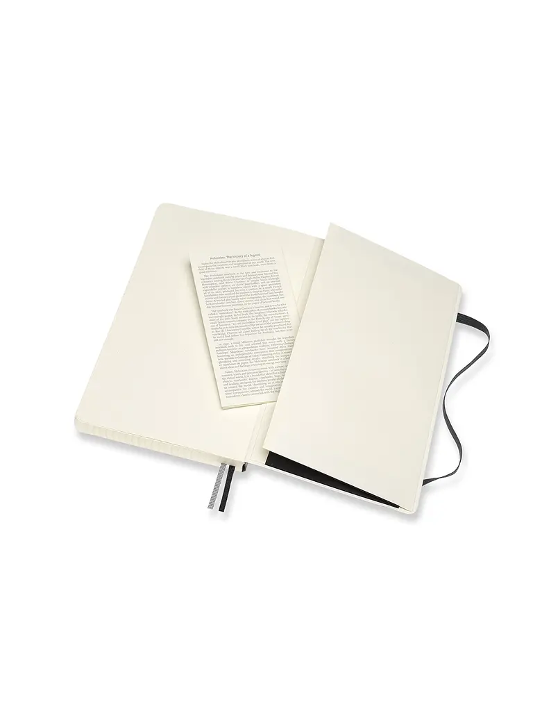 Записник Moleskine Classic Expanded середній, Клітинка Чорний М'який (QP617EXP) - фото 6