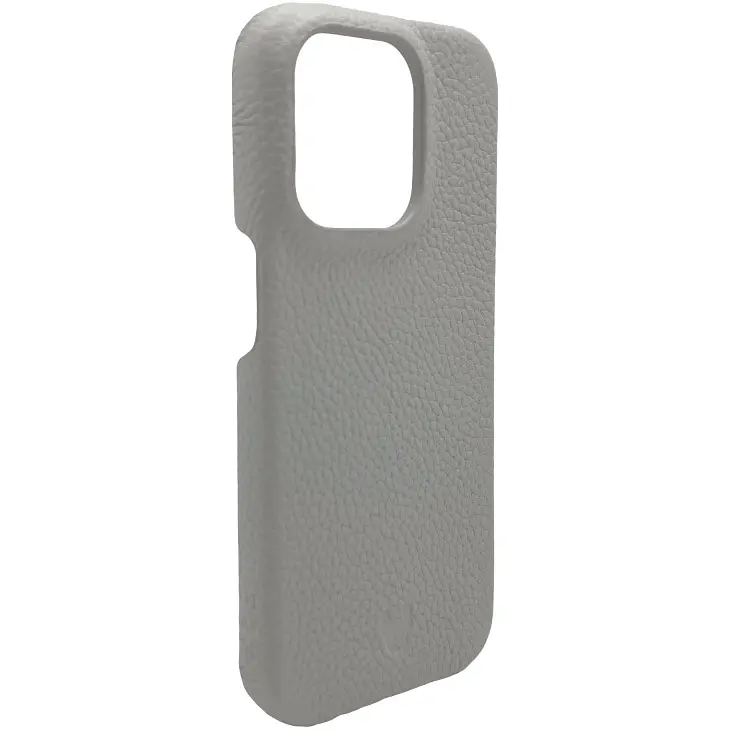 Чохол iLera NAPA Leather Case 1.0 для Apple iPhone 15 Pro Max Ionic Grey [iLNPCS1015PrMxIG] [104097] - фото 2