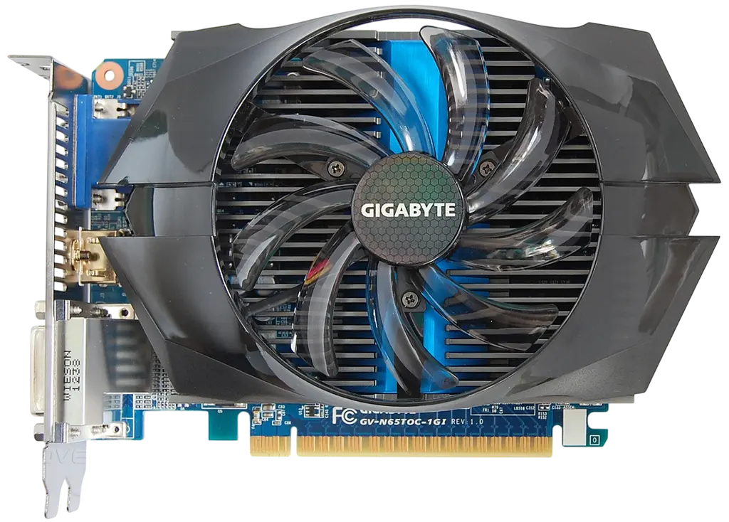Відеокарта GeForce GTX 650 Ti 1GB Gigabyte (GV-N65TOC-1GI) Б/В - фото 2