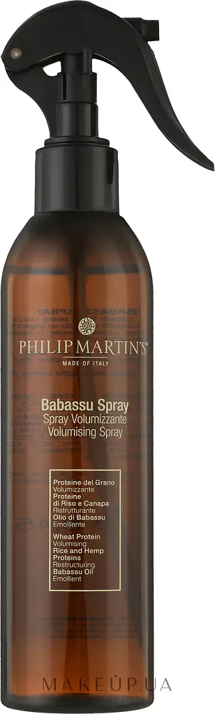 Спрей для надання об'єму волосся Philip Martin's Babassu Spray, 100 мл - фото 2