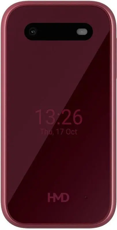 Телефон HMD 2660 Flip TA-1711 Raspberry Red UA UCRF - фото 2