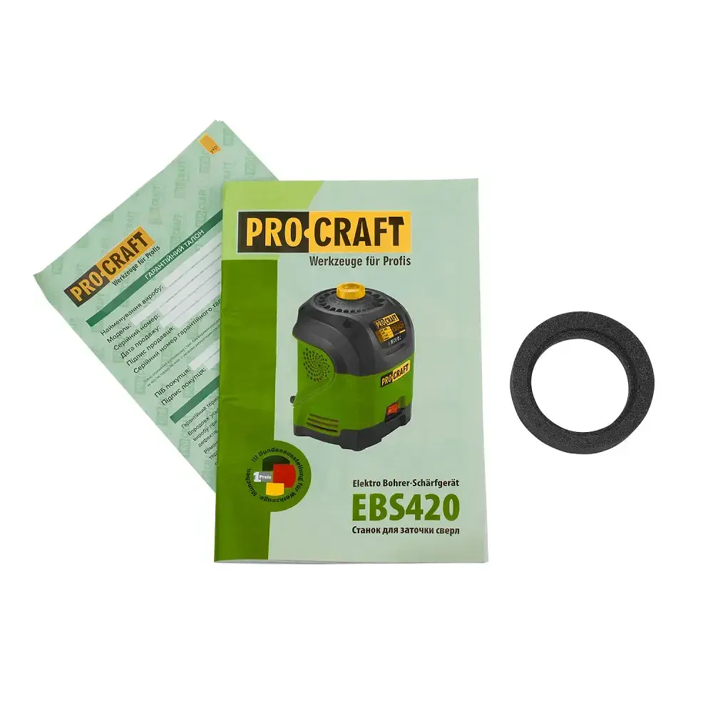Верстат для заточування свердел Procraft EBS420 - фото 5