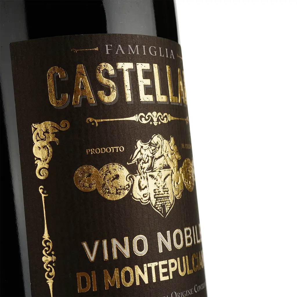 Вино Castellani Vino Nobile di Montepulciano El.Famiglia DOCG, красное, сухое, 13,5%, 0,75 л - фото 3