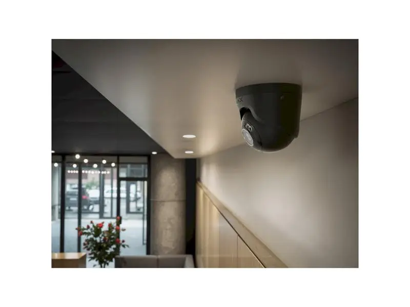 IP-камера відеоспостереження Ajax TurretCam HL 5MP 4mm Black (000059517) - фото 7