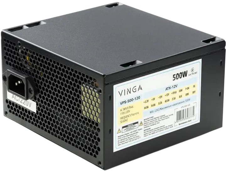 Блок живлення Vinga 500W (VPS-500-120) Б/В - фото 3