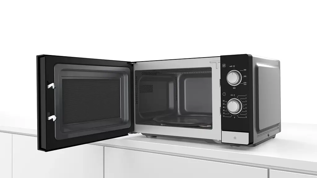 Мікрохвильова піч , 20л, мех. керув., 800Вт, чорний Bosch teh0026024 - фото 4