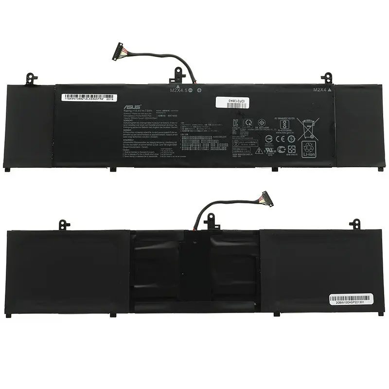 Батарея для ноутбука Asus C41N1814 (ZenBook 15 UX533FD UX533FN) 15.4V 4800mAh 73Wh Чорний - фото 2