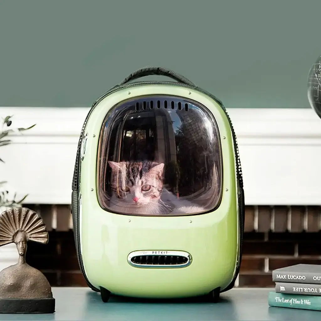 Рюкзак для перенесення Petkit Breezy2 Smart Cat Carrier Green (P7701-G) [85165] - фото 4