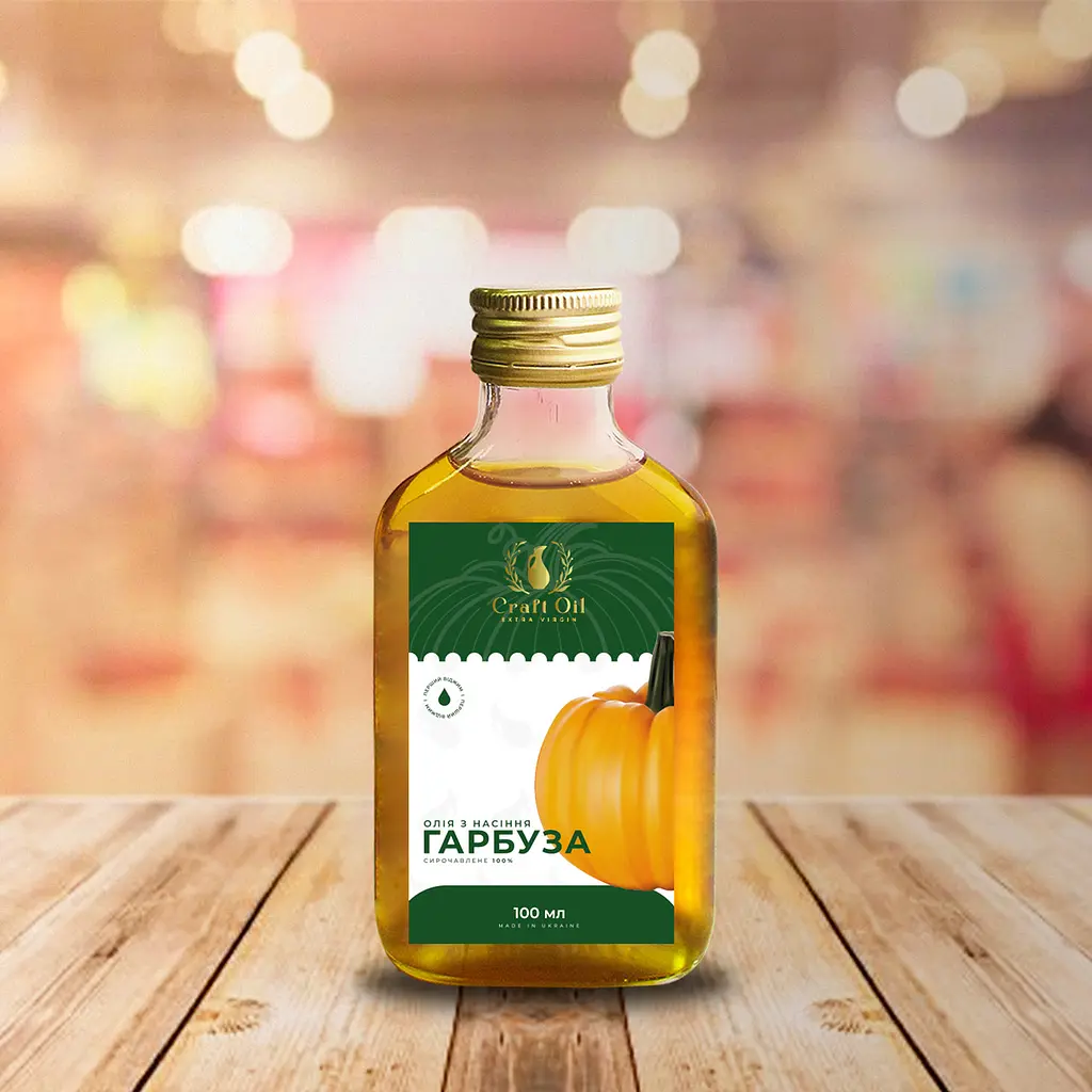 Олія гарбузова Craft Oil 100 мл (1693130397)