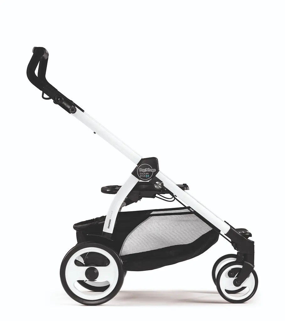 Прогулянкова коляска Peg-Perego Book Plus 51 Versilia бежева з білим (PACK05-00000000005) - фото 3