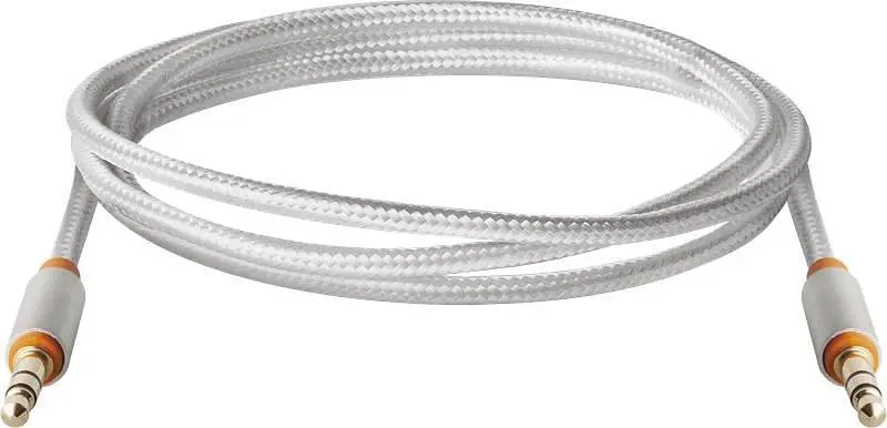 Кабель AUX Audio TRS M/M 1.2м JACK01-03 білий Defender - фото 2