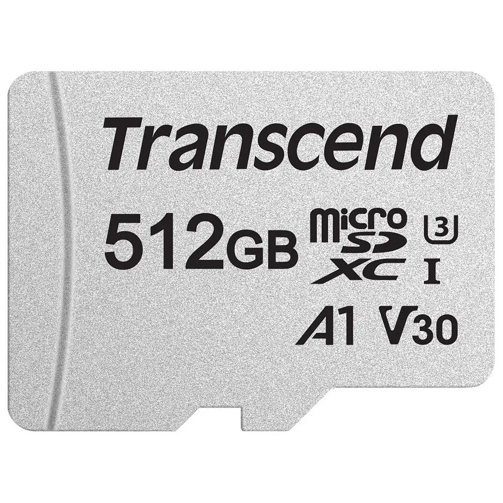 Карта пам'яті Transcend 512GB microSDXC Class 10 U3 (TS512GUSD300S-A) - фото 2