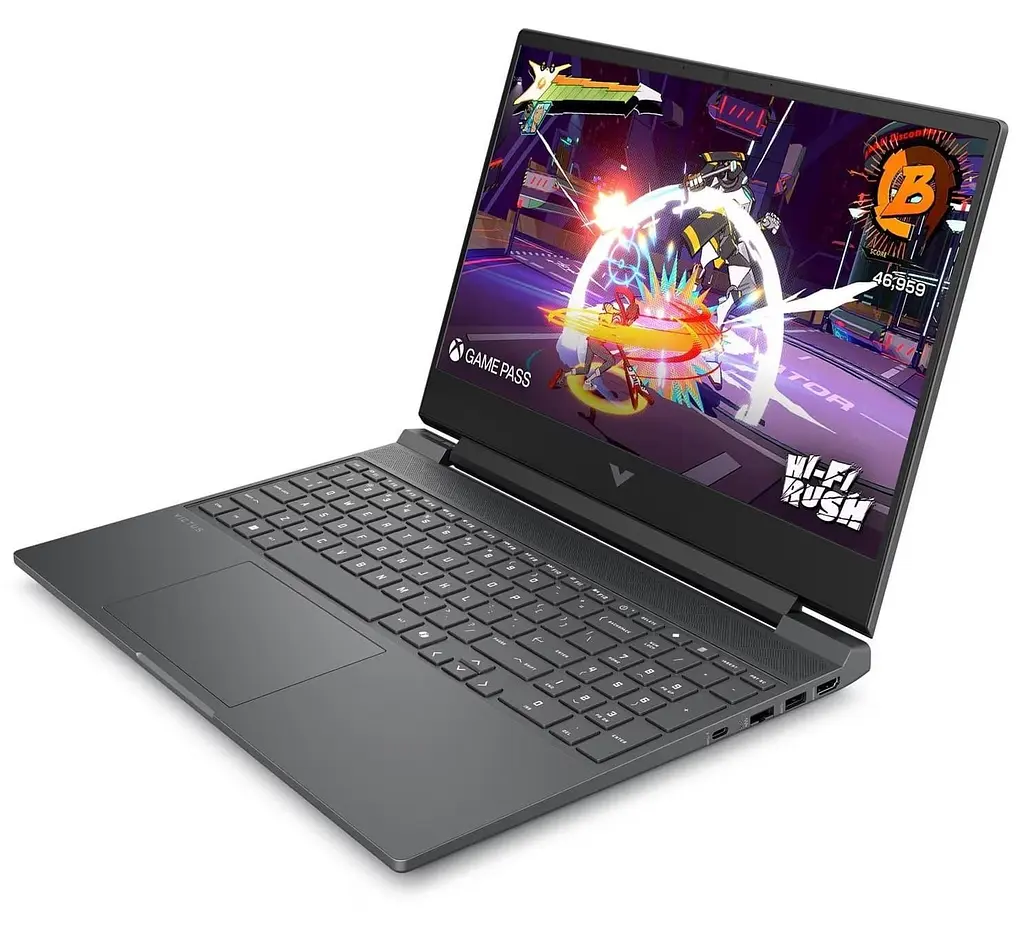 Ноутбук HP 15.6 Victus 15-fa2084ua FHD IPS AG/Intel 7-240H/24GB/1TB/RTX 3050 6GB/DOS/Gray (D3XT2EA) - фото 2