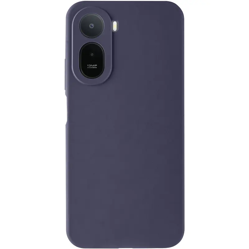 Чохол Silicone Cover Lakshmi Full Camera (AAA) для Xiaomi Redmi A7 Pro 4G / Poco C81 Темно-синій / Midnight blue - фото 2