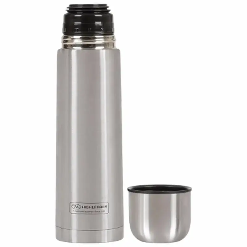 Термос Highlander Duro Flask 1L Silver Single (FLA115-SR-SGL) (931003) - фото 2