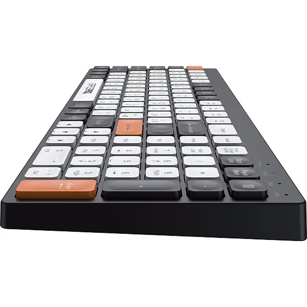 Bluetooth Клавіатура OfficePro SK985BO Wireless/Bluetooth Black/White UA - фото 5