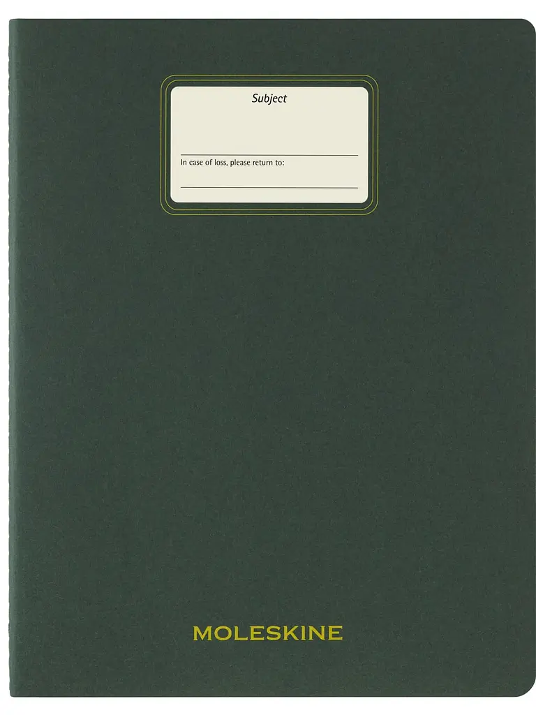 Записник Moleskine Cahier Student XXL, Лінійка Миртовий зелений (CHSTU71K15) - фото 3