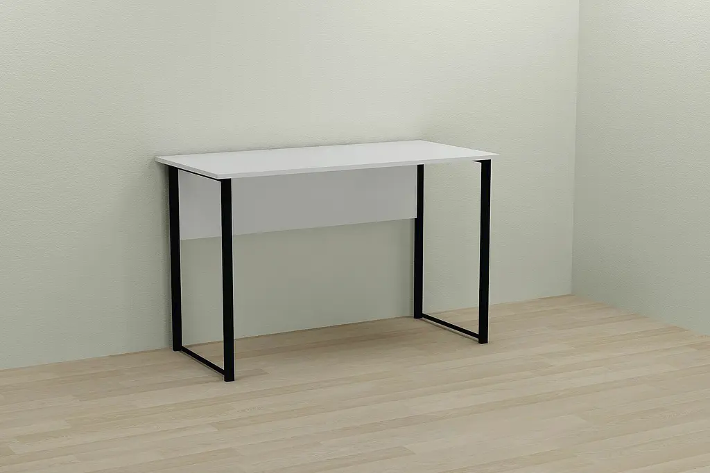 Комп'ютерний стіл Ferrum-decor Курт 75x120x70 чорний ДСП Білий 16мм (FRD-102035) - фото 3