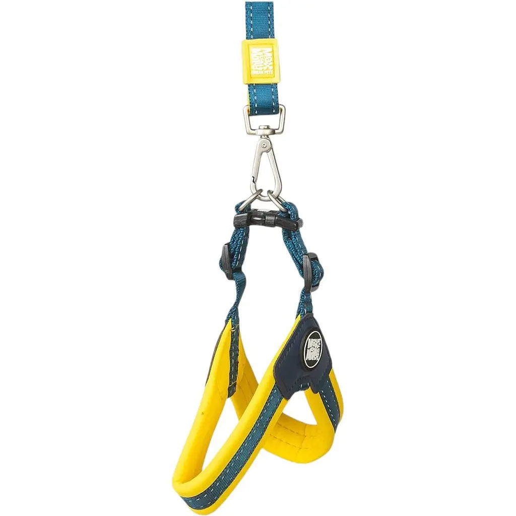 Шлея для собак Max & Molly Q-Fit Harness Matrix Yellow S 46-50 см - фото 2