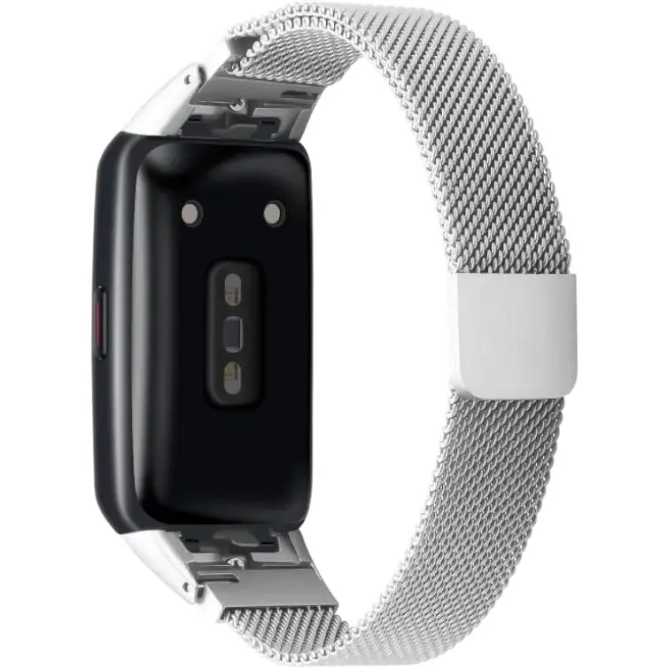 Ремінець DK для Honor Band 6 / 7 Metal Milanese Loop Magnetic (012956) (silver) - фото 2