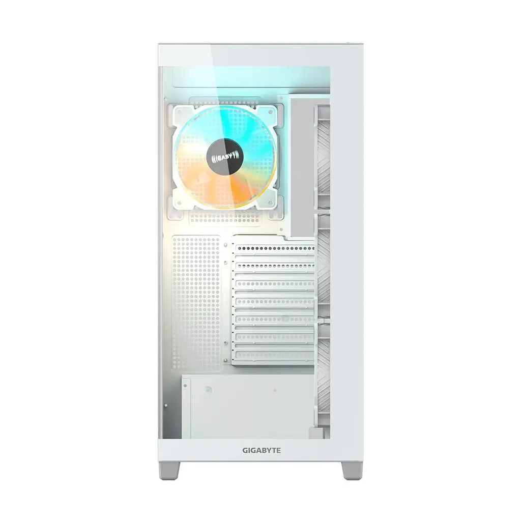 Корпус Gigabyte Aorus C500 Panoramic Stealth Tempered Glass Ice без БЖ (GB-C500PI ST) - фото 2