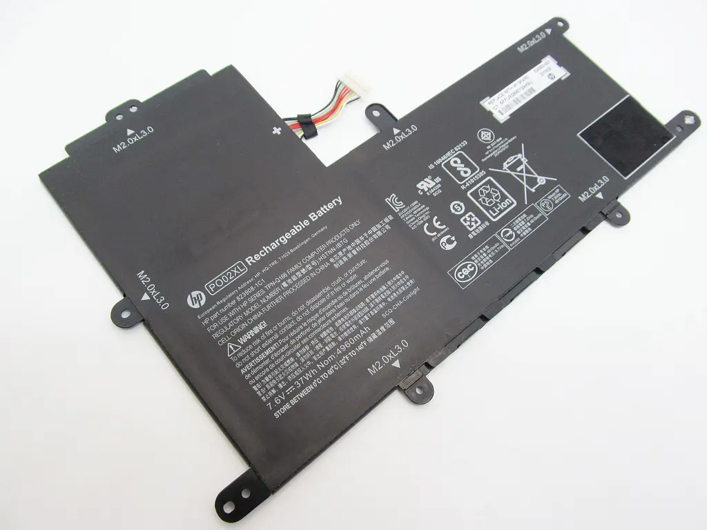Акумулятор для ноутбука HP Stream 11-R HSTNN-IB7G, 4960 mAh (37Wh), 2cell, 7.6V, Li-Po, чорний - фото 2