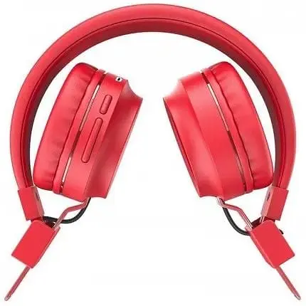 Бездротові навушники Hoco W25 Bluetooth накладні червоні 6931474710079 - фото 2