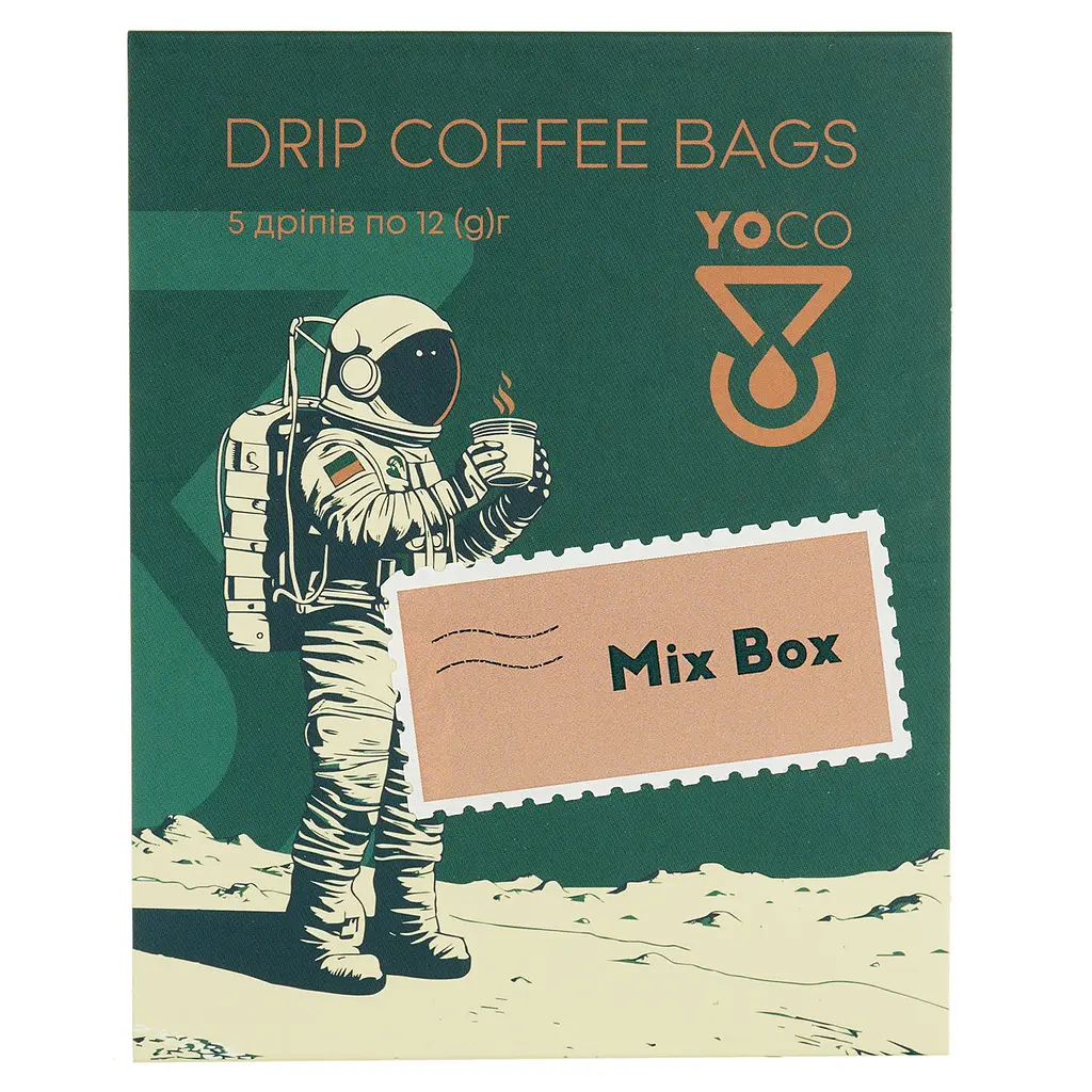 Дрип-кофе YoCo Mix Mono Sort 5 шт. - фото 2
