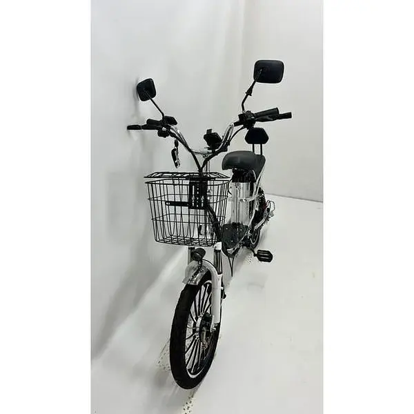 Електровелосипед Minako V4 PRO двомісний 800W/60V/24Ah із заднім амортизатором сірий - фото 10