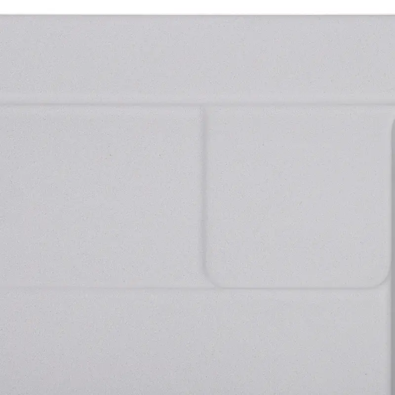 Кухонна мийка Zerix ZS-6550S-01 white ZX4539, Білий матовий - фото 2