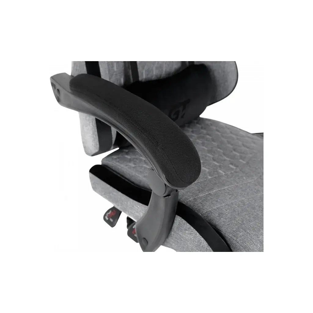 Крісло ігрове GT Racer X-2324 Gray/Black (X-2324 Fabric Gray/Black Suede) - фото 9