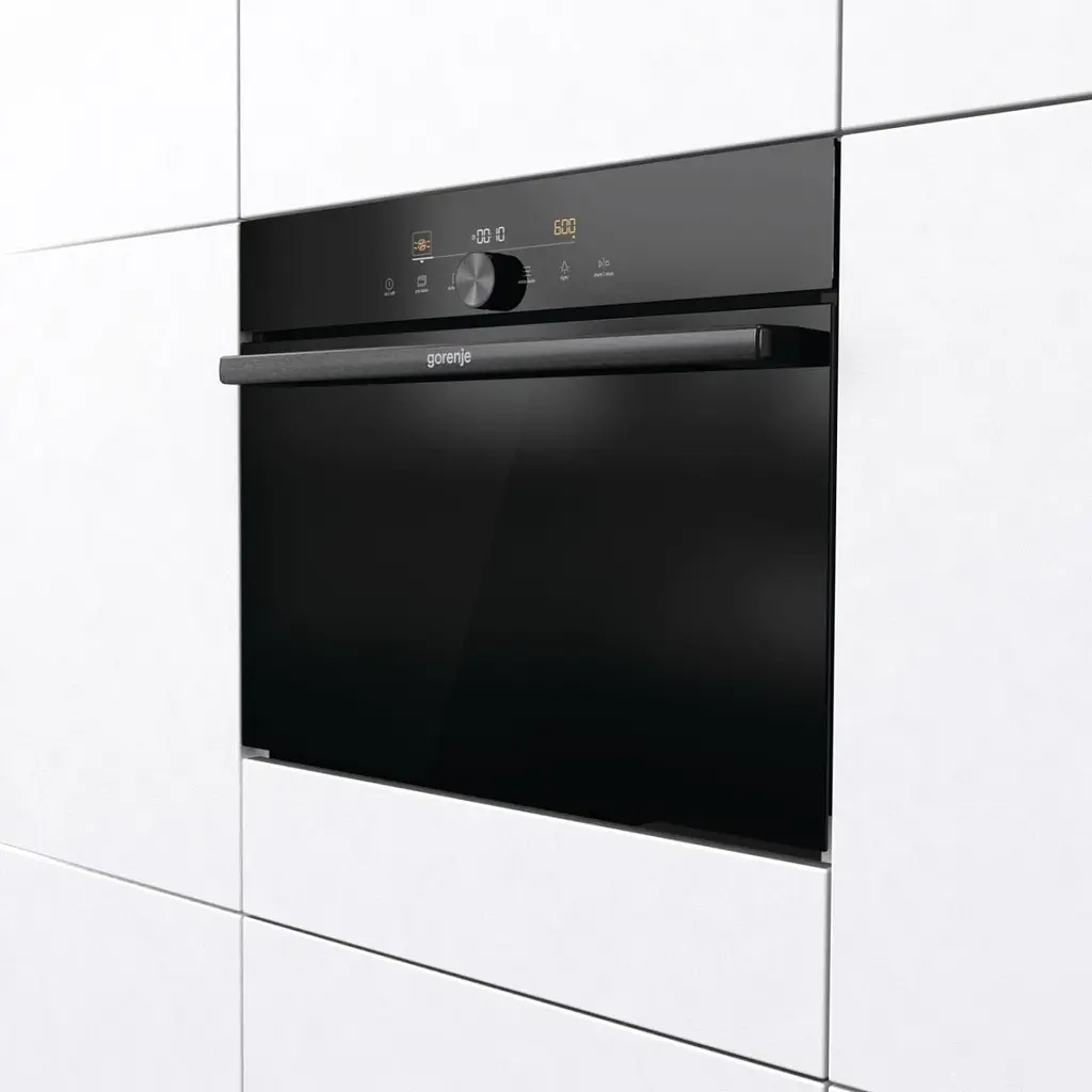Gorenje Духова шафа електрична компактна, 50л, A+, дисплей, ф-ція мікрохвиль, чорний - фото 3