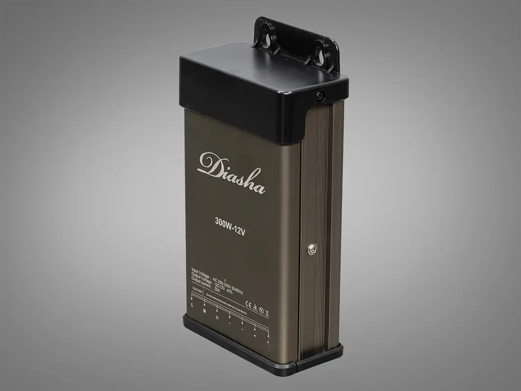 Мощный блок питания 12В, с защитой от дождя, 300Вт, 25А - фото 2