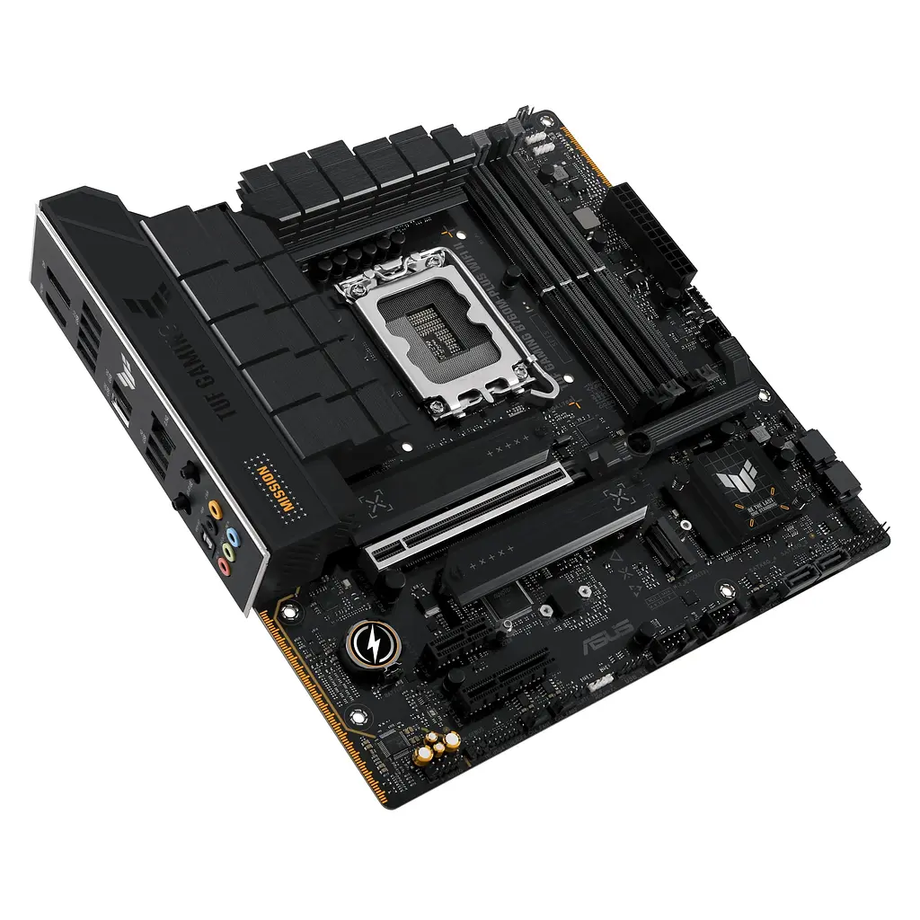 Материнская плата TUF GAMING B760M-PLUS WIFI II s1700 B760 4xDDR5 M.2 HDMI DP Wi-Fi BT mATX Asus teh0019017 - фото 4