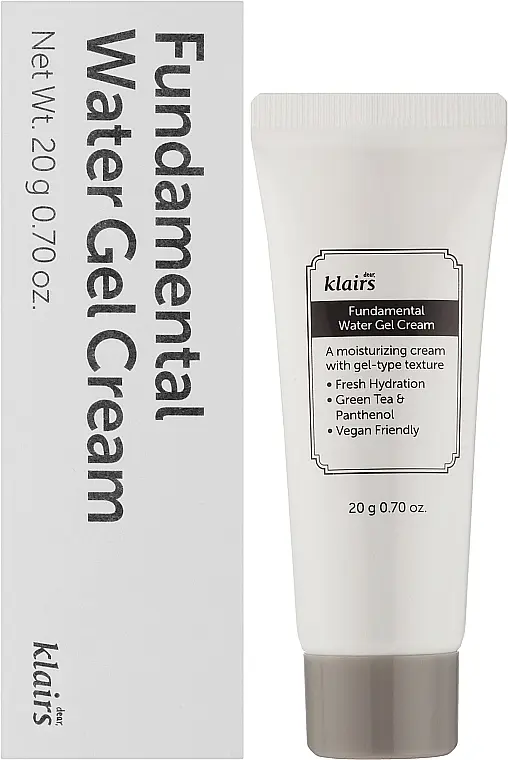 Антиоксидантный гель для лица Klairs Fundamental Watery Gel Cream 20 мл - фото 2