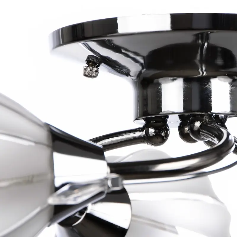 Люстра потолочная Brille классическая E14 40W CH (LK-239C/3) - фото 5