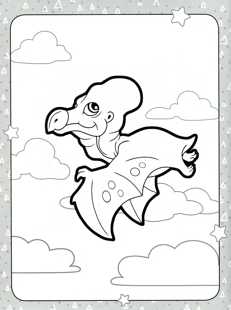 Розмальовка для найменших. Дружні динозаврики - фото 3