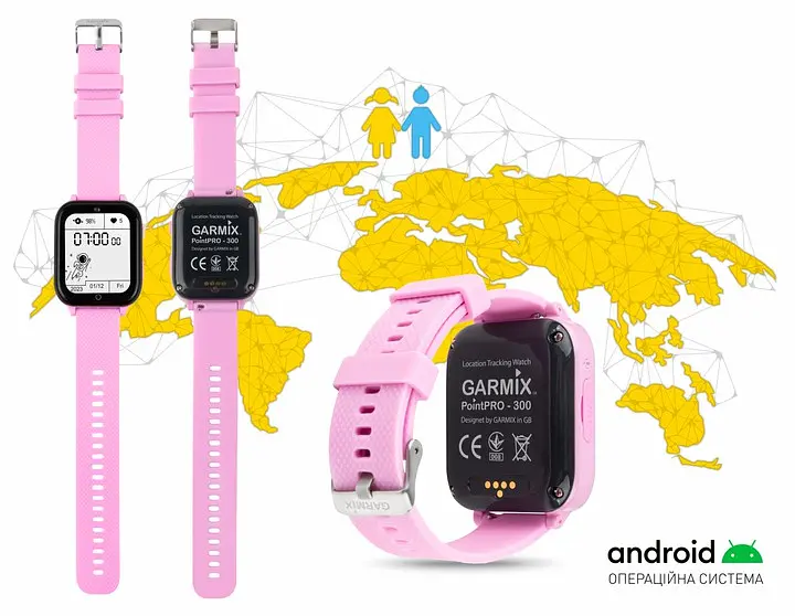 Смарт-годинник GARMIX PointPro-300 Purple (GMXPP300-PU) (UA UCRF) - фото 3