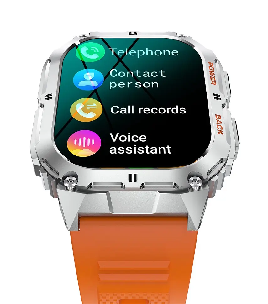 Часы Smart Respect X Orange c компасом - фото 7