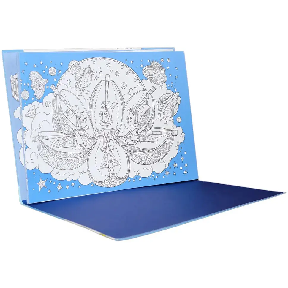 Детская раскраска "Дли-и-и-и-тельное путешествие: На небе" 784002, длина 4,5 метра - фото 7