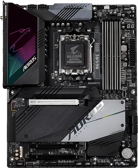 Материнська плата Gigabyte B650E Aorus Master Socket AM5 (B650E AORUS MASTER) Б/В - фото 2