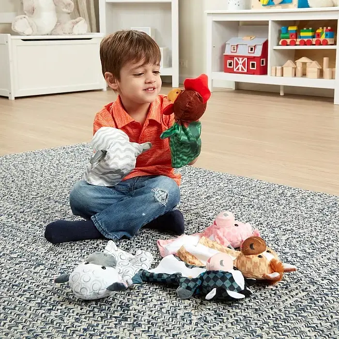 Великий ляльковий театр Melissa&Doug Ферма 6 шт. (MD9121) - фото 5