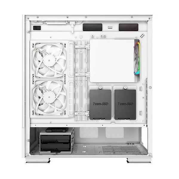 Корпус ATX PSU SKY TWO (W) MONTECH - фото 5