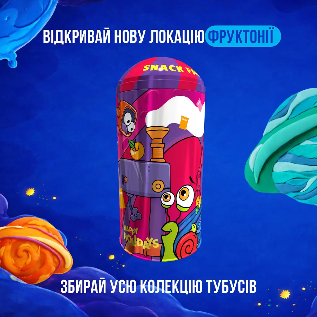 Подарунковий бокс Bob Snail Фабрика – капсула з іграшкою та стікером 324 г - фото 2