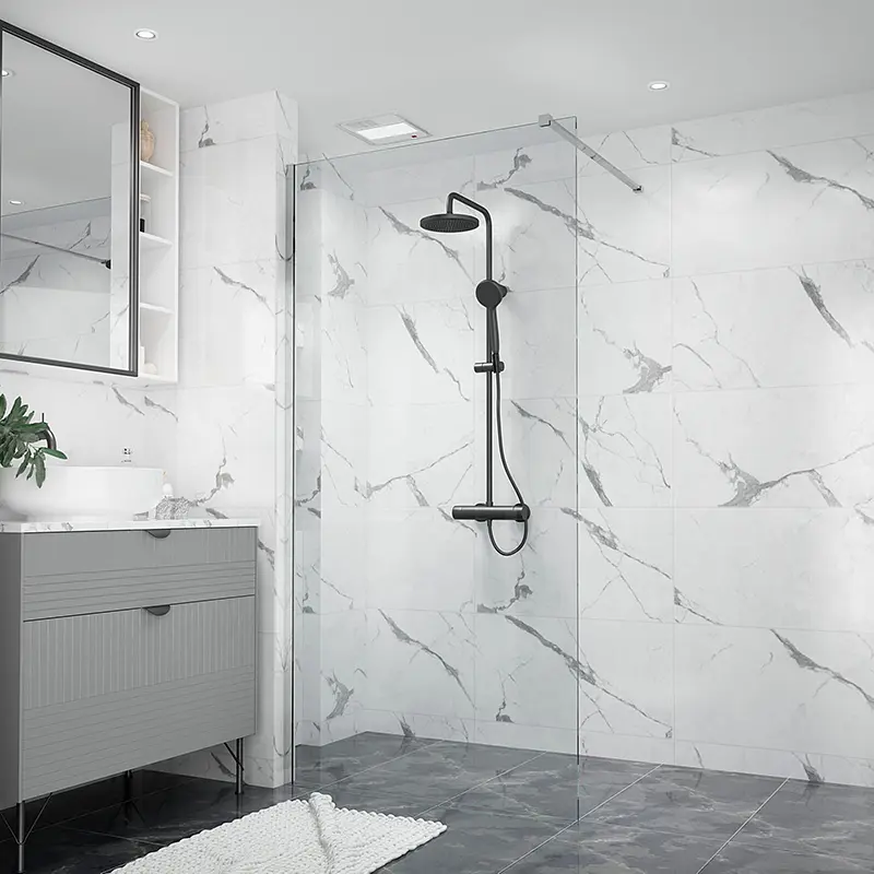 Душова кабіна Domospa by Ravak Walk In domospa-100 Transparent, профіль полірований алюміній RKUC500018 - фото 3