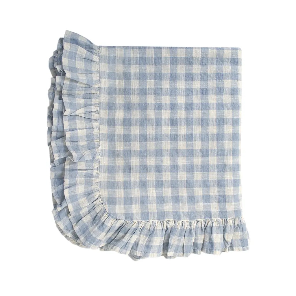 Скатерть Lotus Home - Agena голубой 150x220 - фото 2