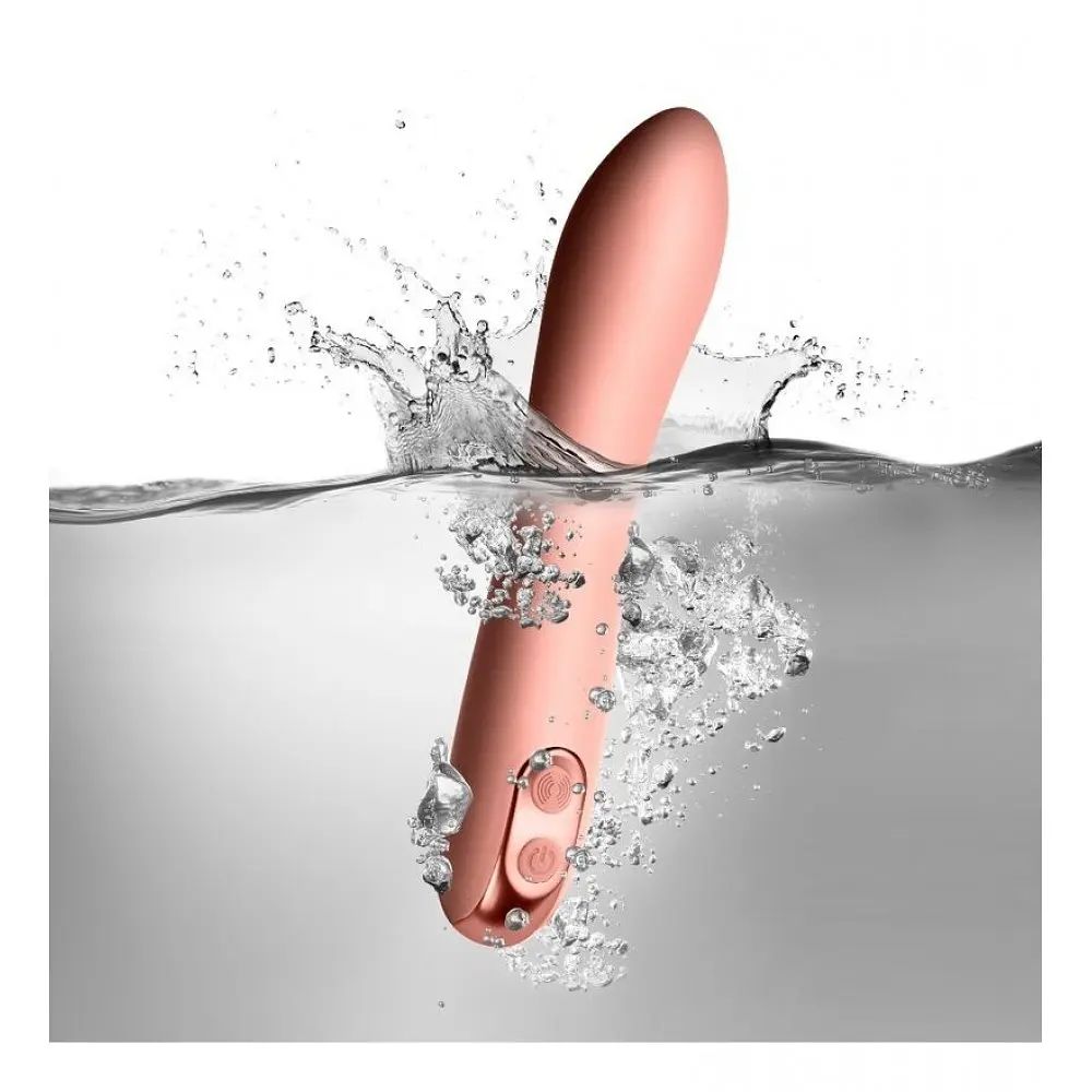 Вібратор Rocks Off Giamo Pink для точки G, 19х3.5 см рожевий - фото 3