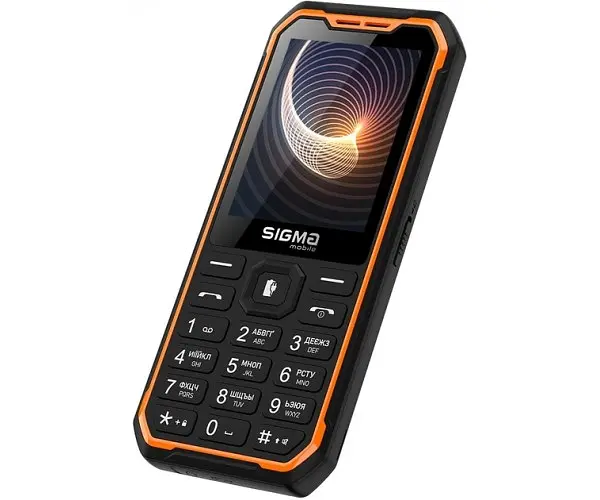 Телефон Sigma mobile X-style 310 Force Type-C чорно-жовтогарячий (4827798855126) - фото 3