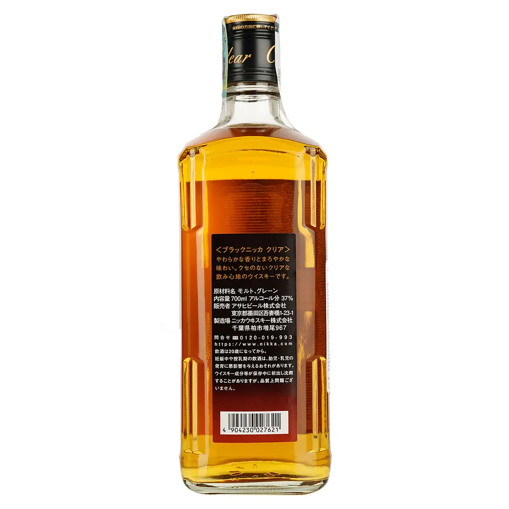 Виски Nikka Whisky Black Clear 37% 0.7 л - фото 4